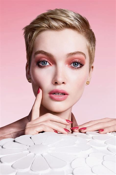 Dior make up face